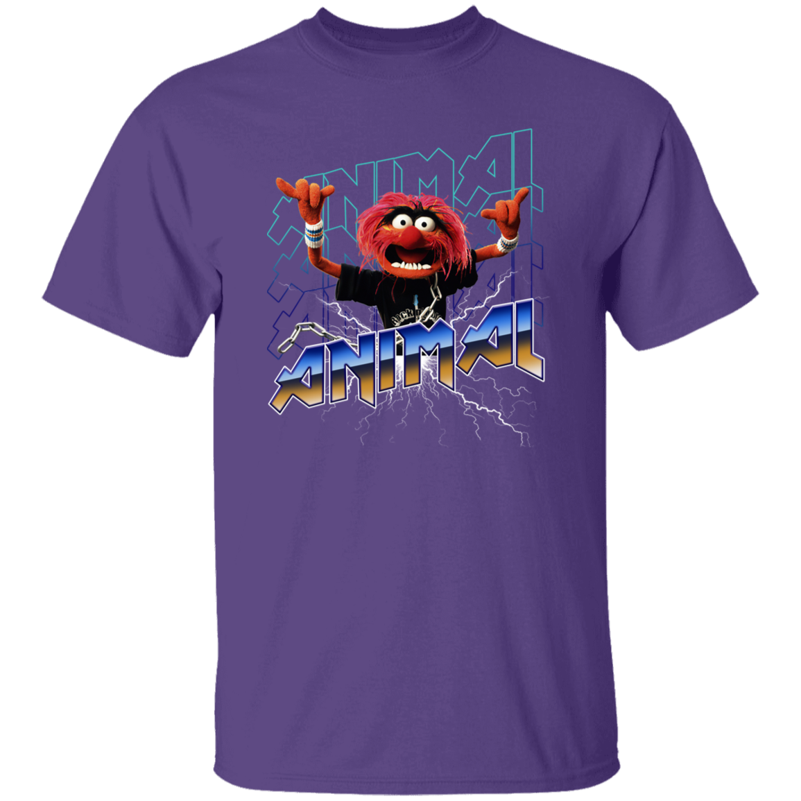 The Muppets Animal Rock Unisex Vintage T-Shirt