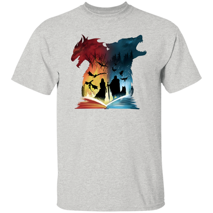 Games Of Thrones Jon Snow And Daenerys Vintage T-Shirt