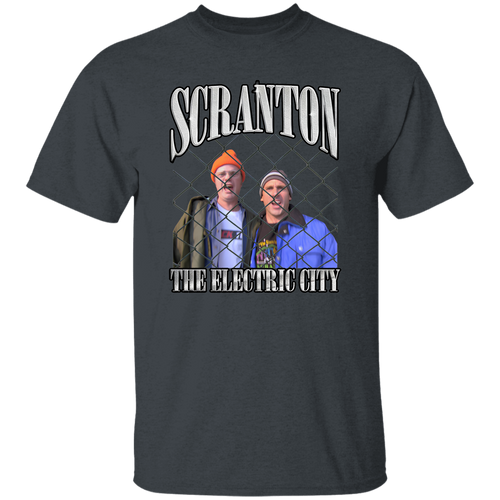 Scranton The Electric City Unisex T-Shirt - pelyn - ID27072410
