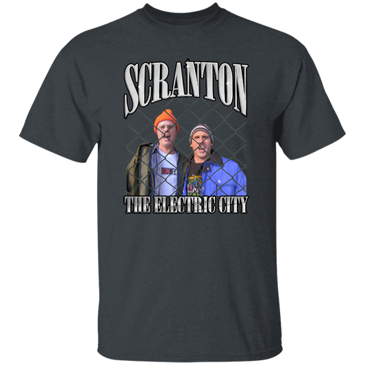 Scranton The Electric City Unisex T-Shirt - pelyn - ID27072410