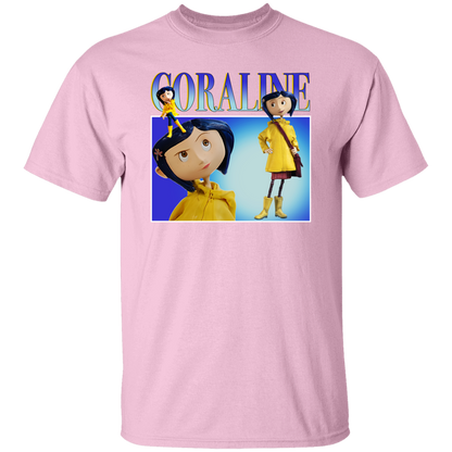 Coraline Shirt, Coraline Movie Shirt, Coraline Cartoon T-Shirt - leleart