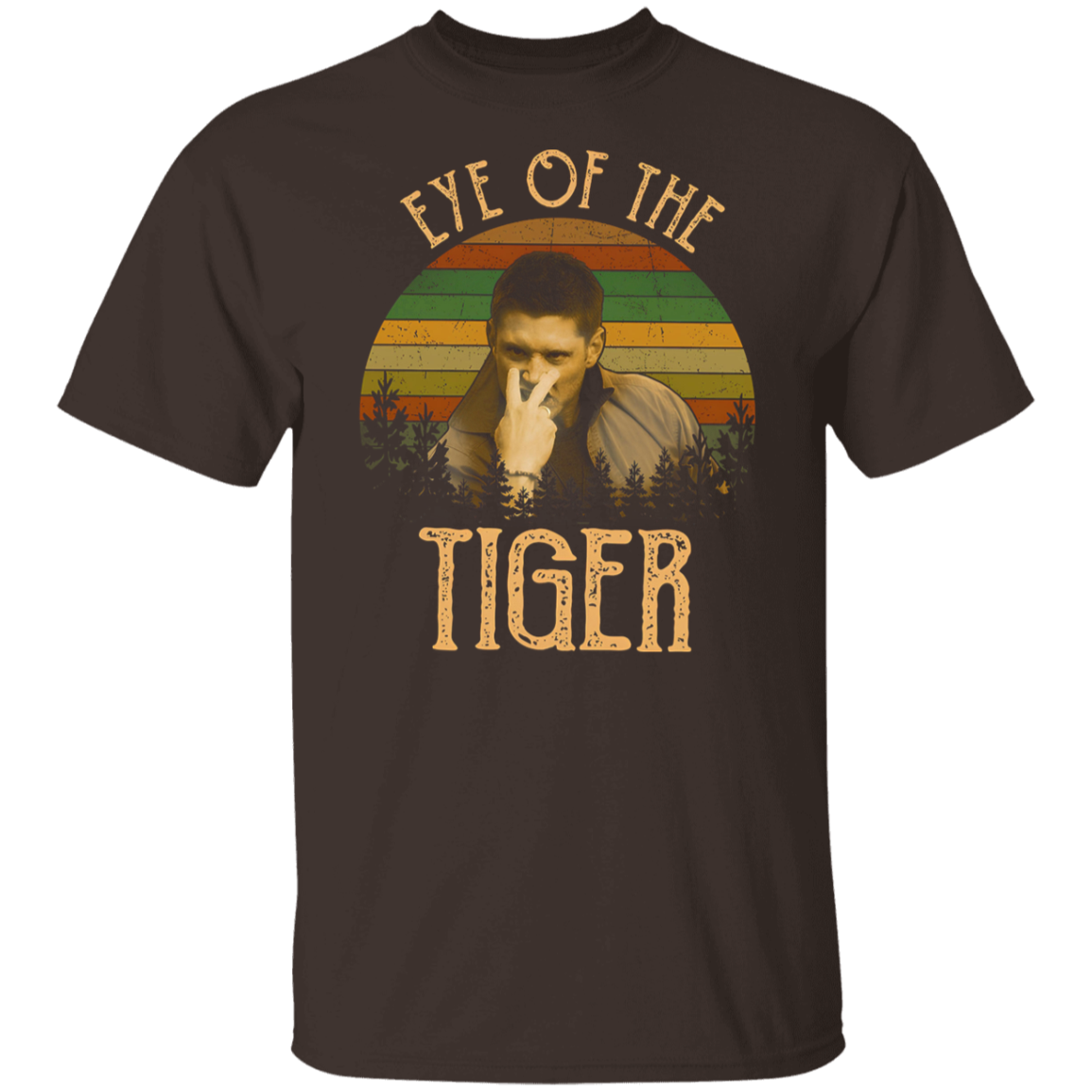 Dean Winchester Eye of The Tiger Vintage T-Shirt