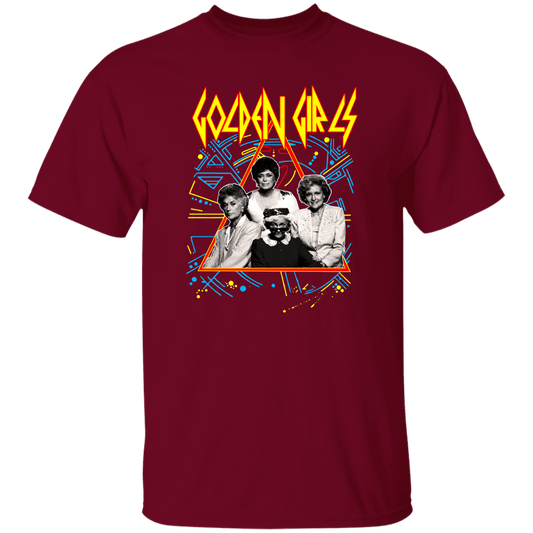 Def Leppard The Golden Girls Vintage T-Shirt, The Golden Girls Shirt, Golden Girls Lovers Shirt, Funny Gift Tee For You And Your Family	G500 5.3 oz. T-Shirt