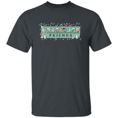 We Are All Friends Teacher T-Shirt - lapicta