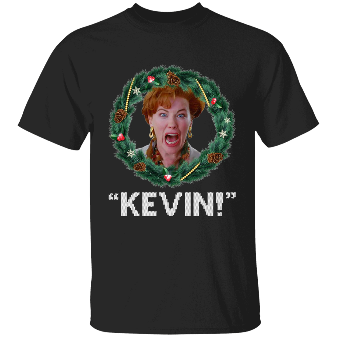 Kevin Home Alone Christmas Vintage T-Shirt, Home Alone Shirt, Comedy Movie Shirt, Christmas Shirt, Christmas Movie Shirt, Kevin Shirt	G500B Youth 5.3 oz 100% Cotton T-Shirt