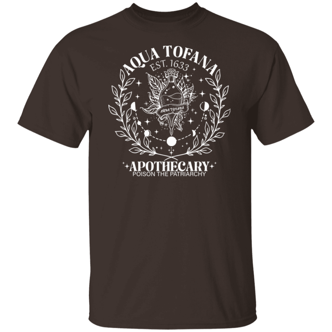 G500 5.3 oz. T-Shirt Aqua Tofana Apothecary Poison The Patriarchy Shirt -  ID19112417
