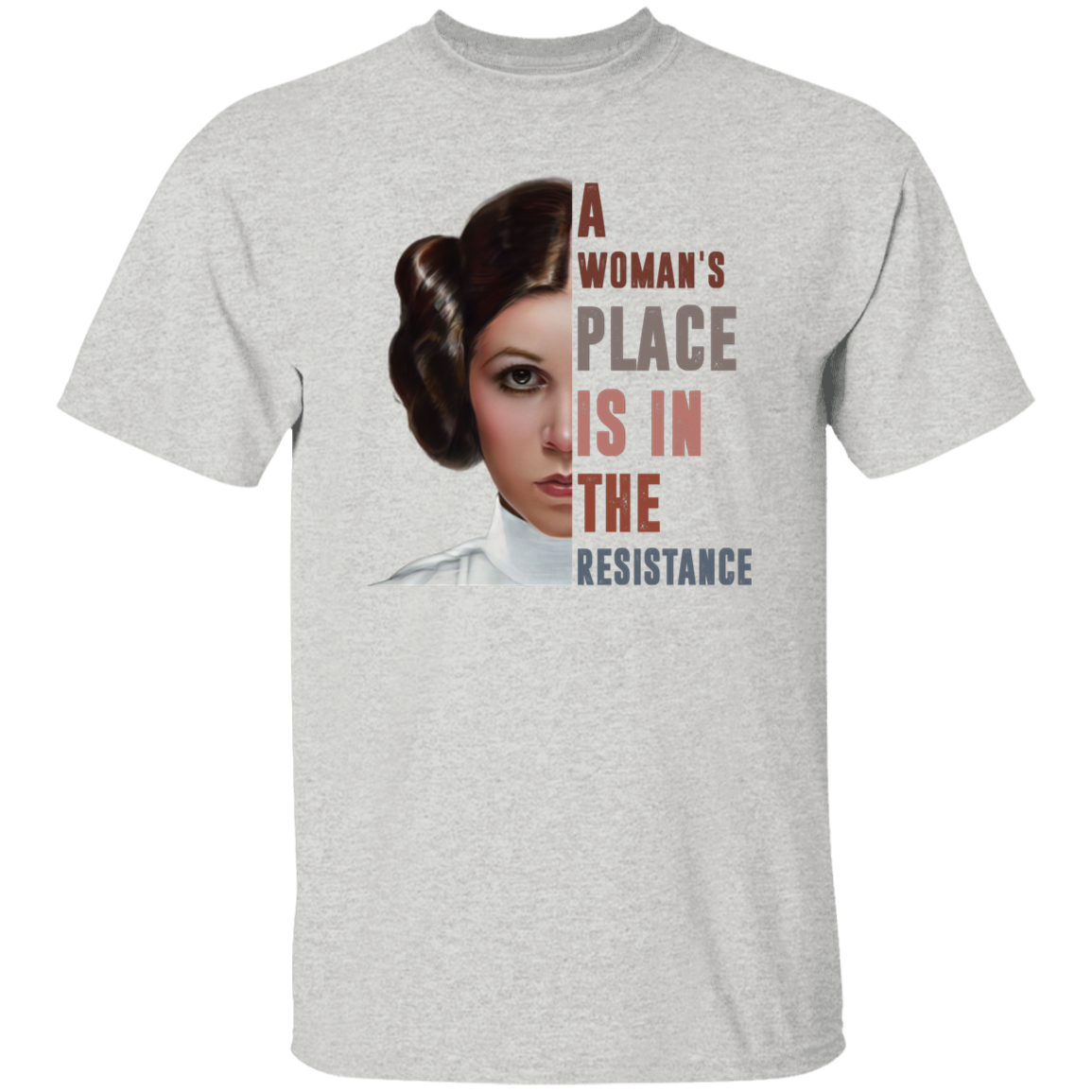 Princess Leia A Woman’s Place Is In The Resistance T-Shirt