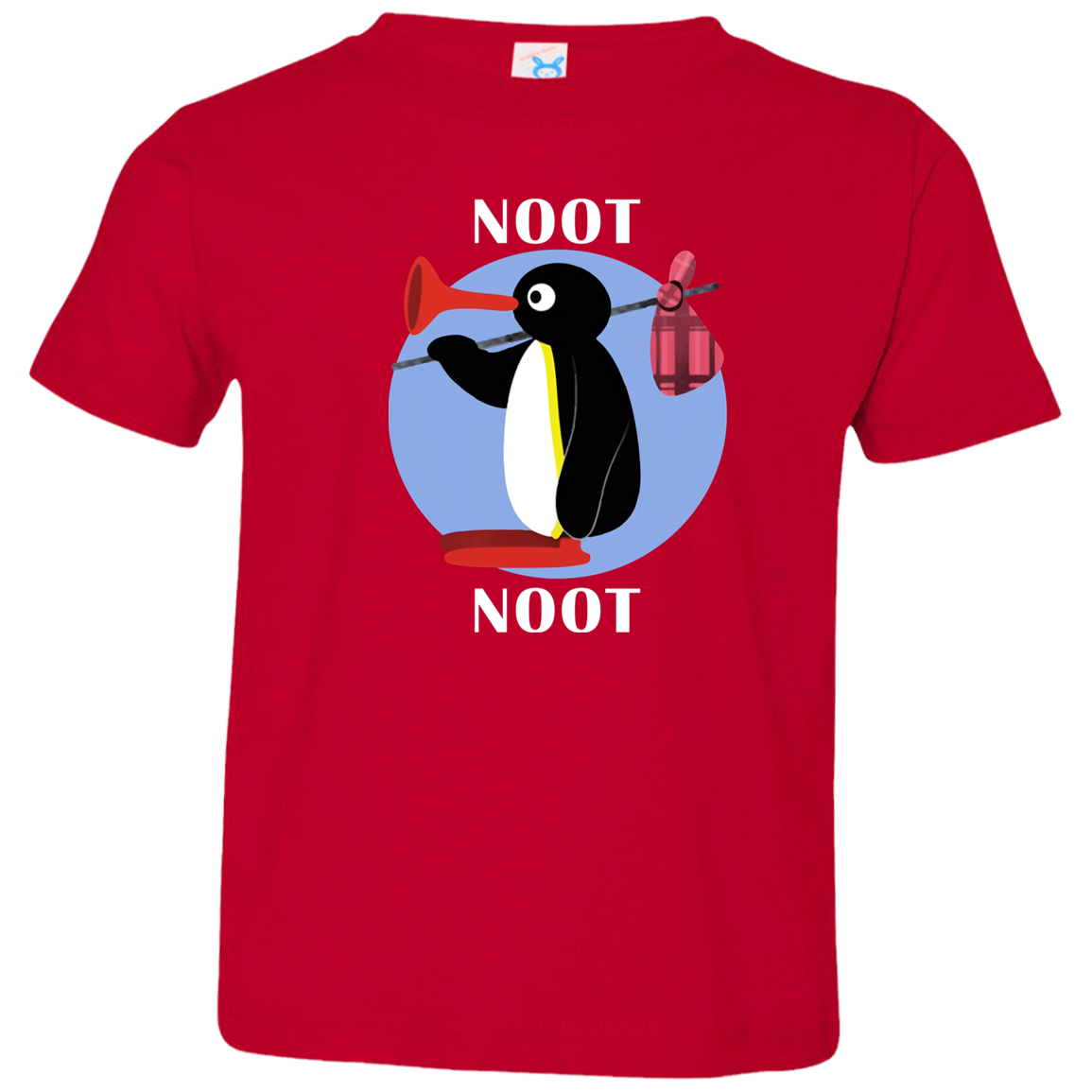 Pingu Noot Noot  3321 Toddler Jersey T-Shirt - maria