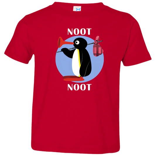 Pingu Noot Noot  3321 Toddler Jersey T-Shirt - maria