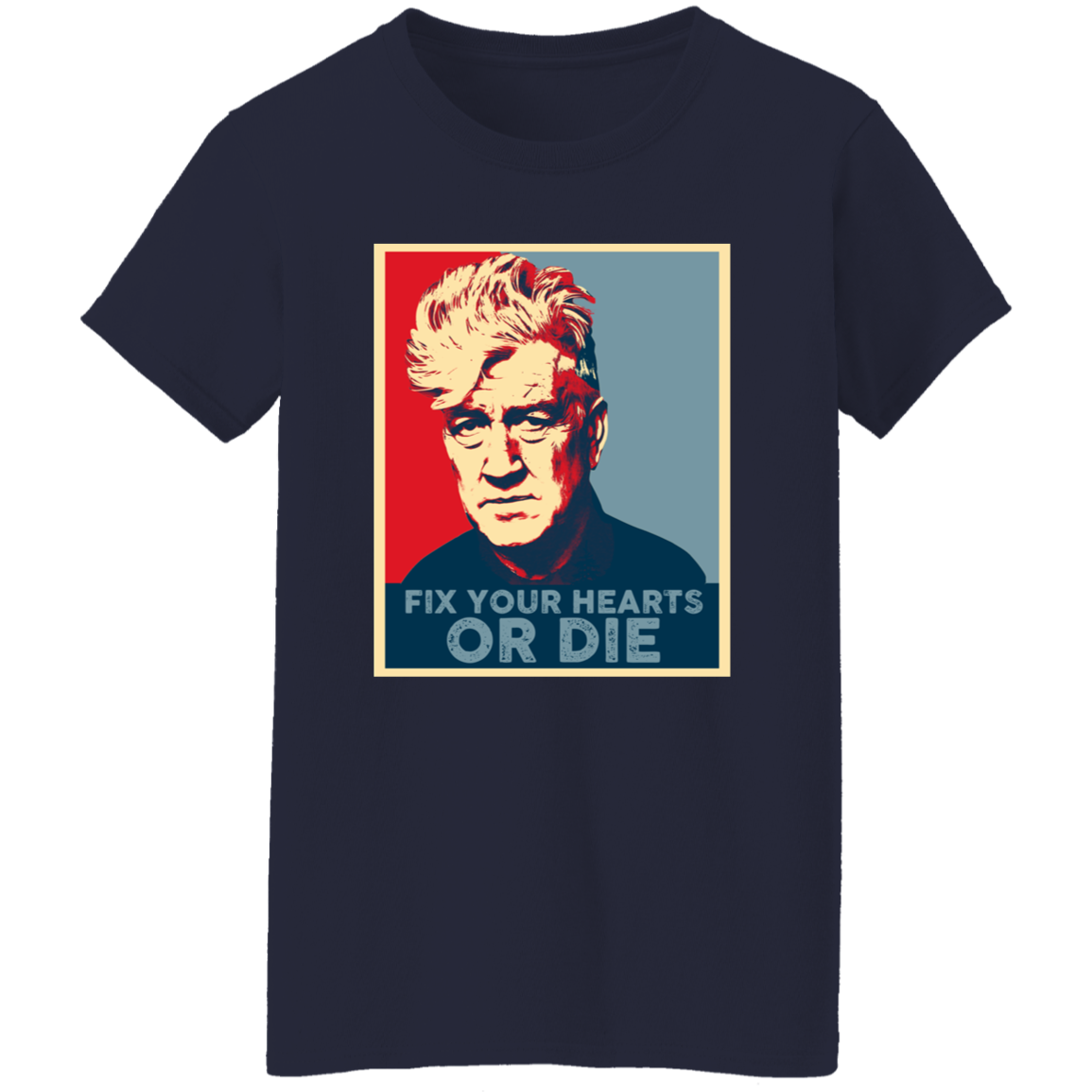 Retro Fix Your Hearts Or Die Unisex Vintage T-Shirt - WOMEN