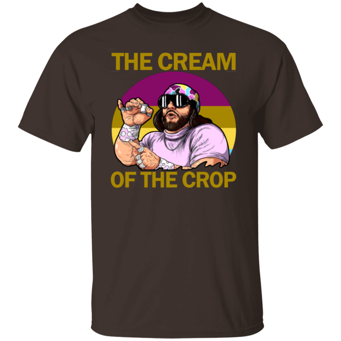 The Cream Of The Crop Well Essential T-Shirt, Randy Savage Shirt, Macho Man Shirt	 The Cream Of The Crop Well Essential  T-Shirt - leleart