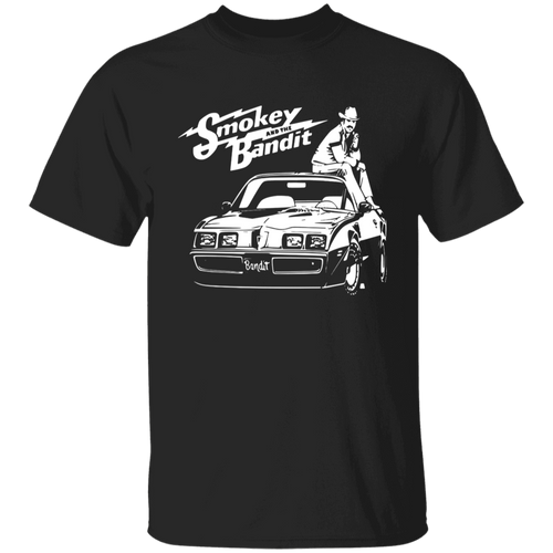 Burt Reynolds Smokey And The Bandit Vintage T-Shirt, Smokey And The Bandit Shirt, 70s Movie Shirt, Action Movie Shirt, Burt Reynolds Shirt	G500B Youth 5.3 oz 100% Cotton T-Shirt