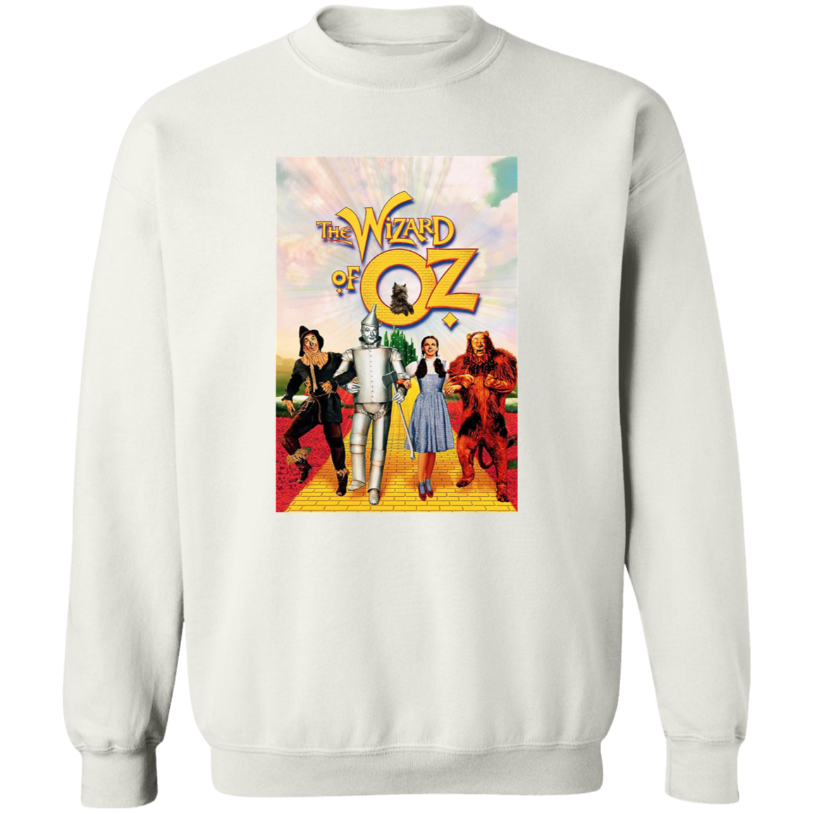 G180 Gildan Crewneck Pullover Sweatshirt Wizard Of Oz 1939 Vintage Unisex Sweatshirt