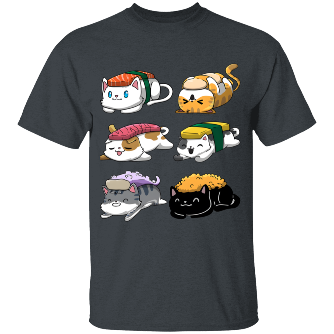 Sushi Cats Sushi Lover Cat Lover Kawaii Anime Neko Youth Shirt