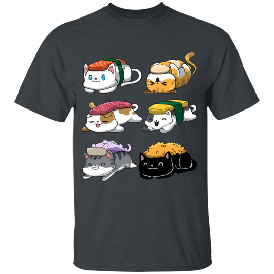 Sushi Cats Sushi Lover Cat Lover Kawaii Anime Neko Youth Shirt