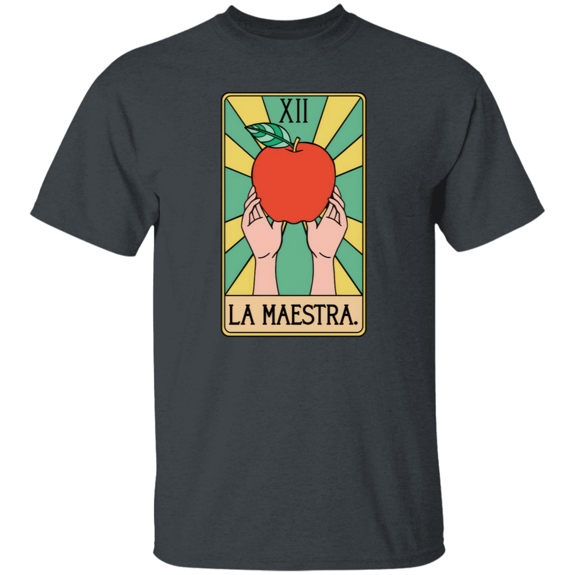Spanish Teacher La Maestra Tarot Card Teacher T-Shirt