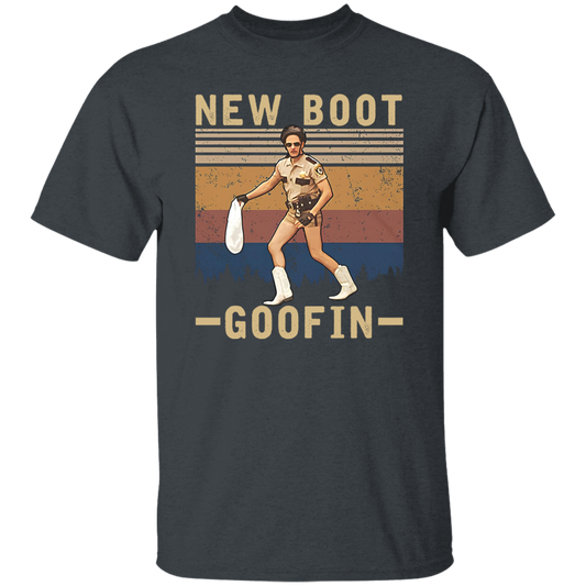 Zocoshi Reno 911 New Boot Goofin Vintage T-Shirt, Reno 911 Shirt, Lieutenant Dangle Shirt, Sheriff Shirt, Gift Tee For You And Your Friends	G500 5.3 oz. T-Shirt