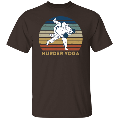 G500 5.3 oz. T-Shirt Murder Yoga Shirt - ID15102411