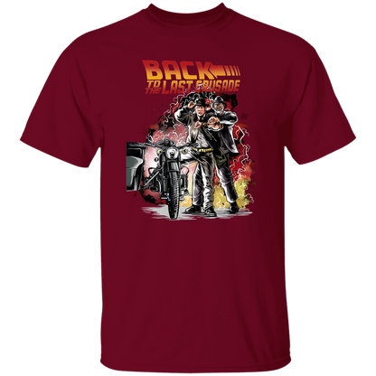 G500 5.3 oz. T-Shirt Back To The Last Crusade Indiana Jones T-Shirt