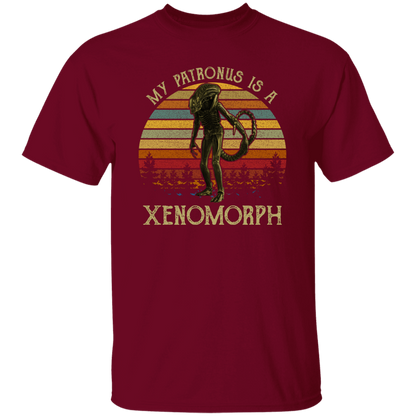 G500 5.3 oz. T-Shirt My Patronus is A Xenomorph Vintage T-shirt