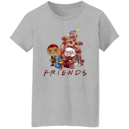 A Labyrinth Characters Friends  T-Shirt - WOMEN