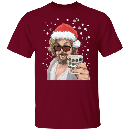 The Big Lebowski Dude Christmas Vintage Unisex  T-Shirt - lucy - 96180146