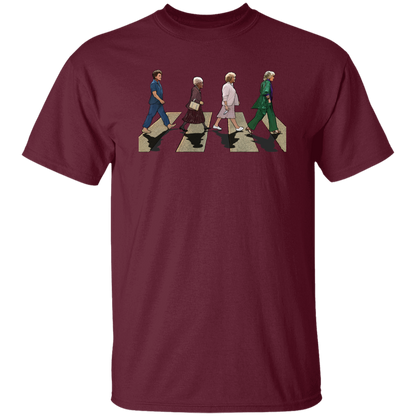 Golden Girls Crossing Road T-Shirt