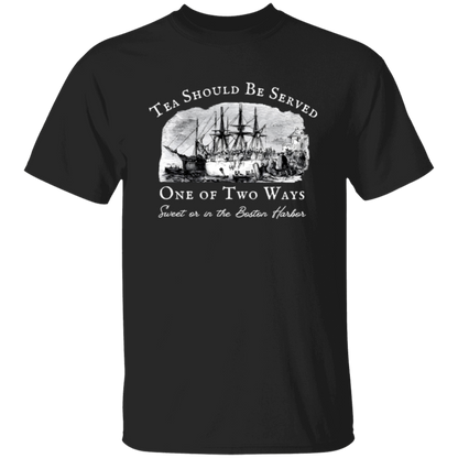 Tea Should Be Served One Of Two Ways Teacher Vintage Unisex  T-Shirt - letter