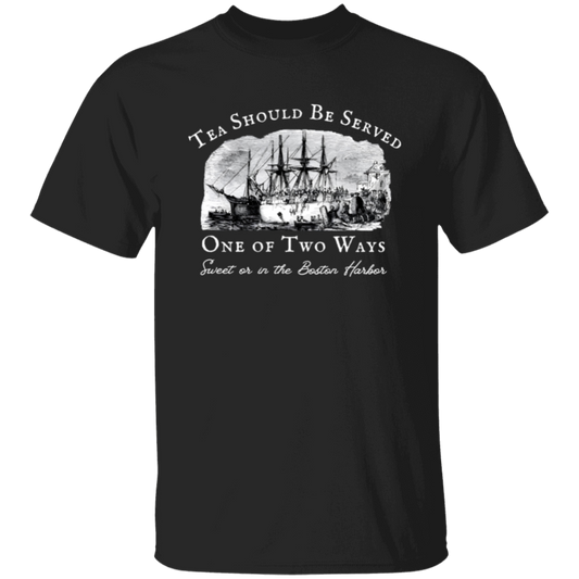 Tea Should Be Served One Of Two Ways Teacher Vintage Unisex  T-Shirt - letter
