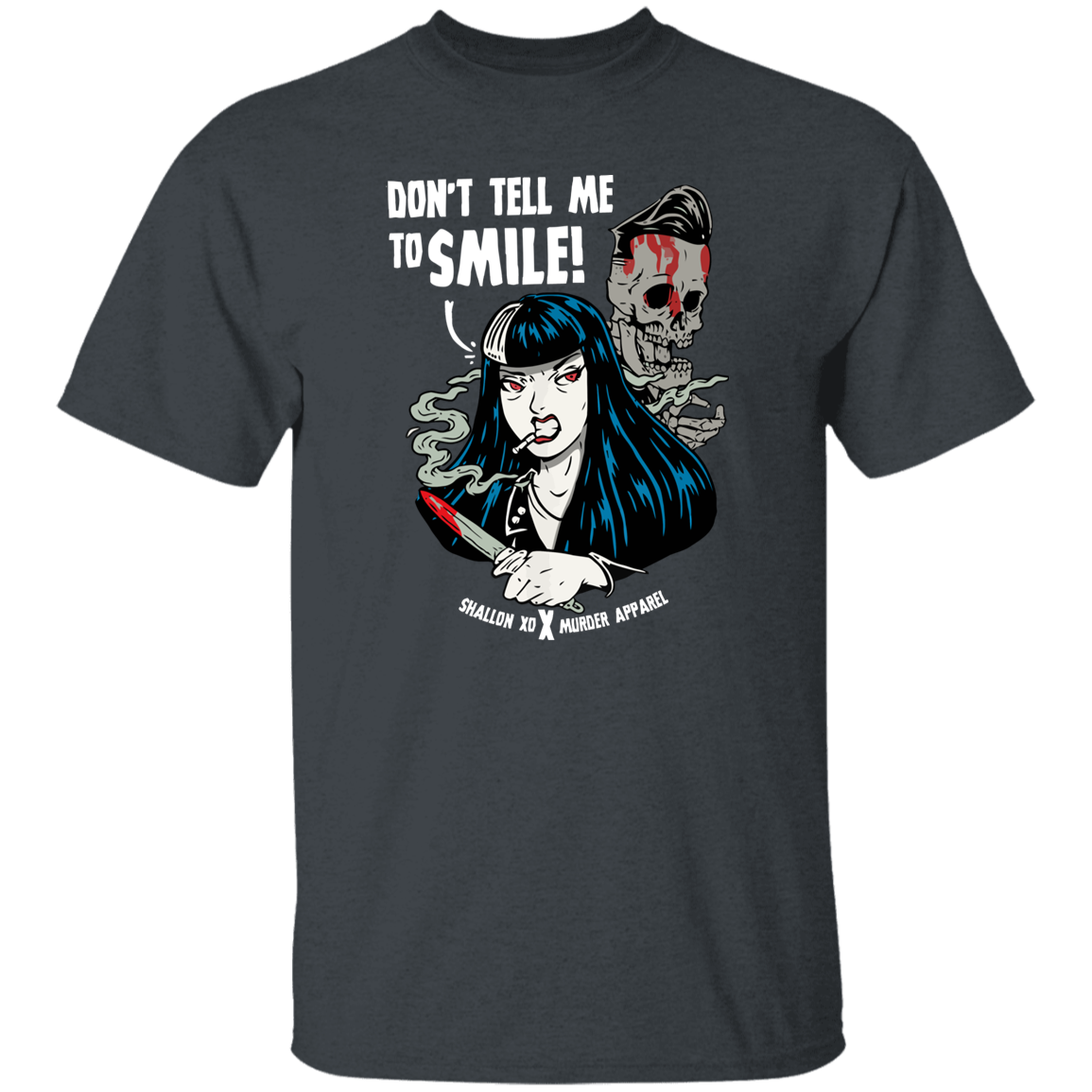 Don’t Tell Me To Smile Feminist Af Vintage T-Shirt