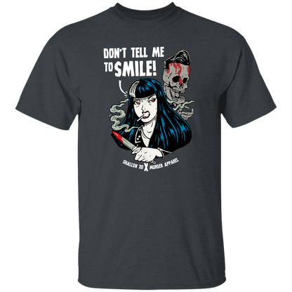 Don’t Tell Me To Smile Feminist Af Vintage T-Shirt