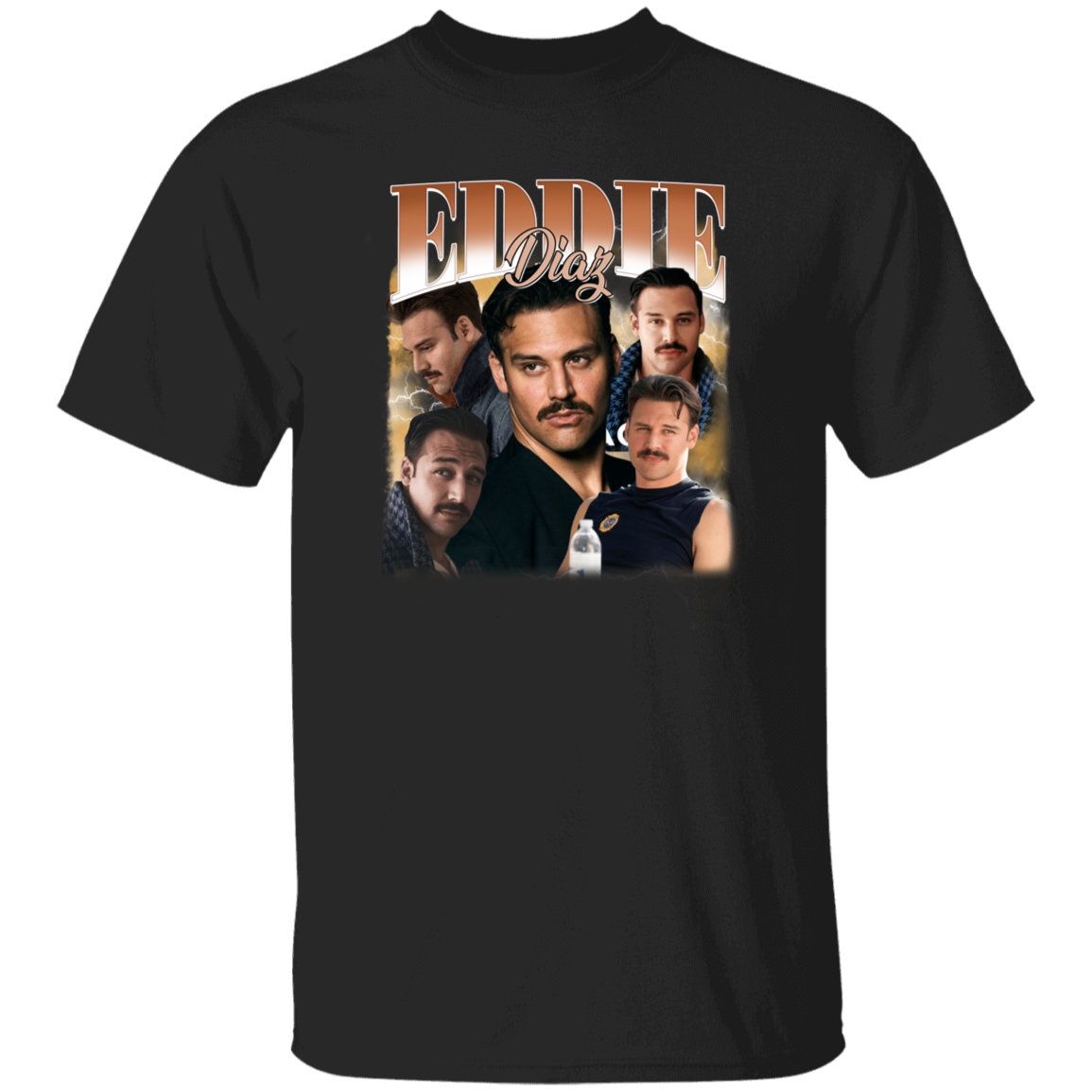 G500 5.3 oz. T-Shirt Eddie Diaz Bootleg Vintage T-Shirt -  ID08112405