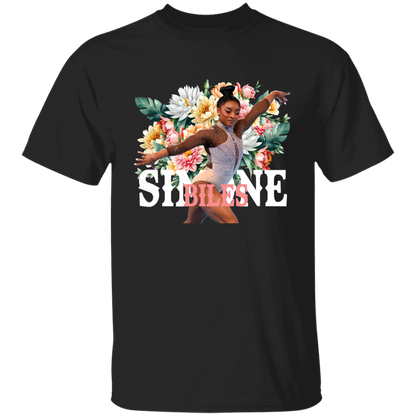 Simone Biles Floral Vintage T-Shirt - YOUTH - ID05082410