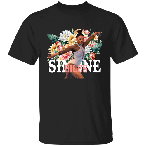 Simone Biles Floral Vintage T-Shirt - YOUTH - ID05082410