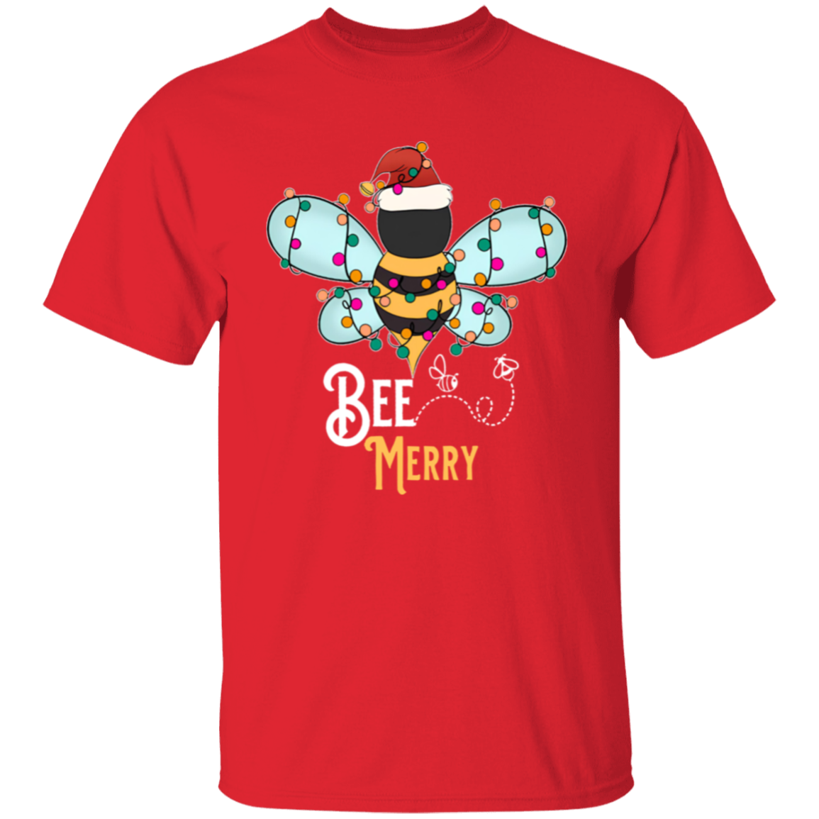 Bee Merry Teacher Vintage Unisex T-Shirt - letter