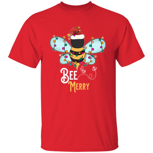 Bee Merry Teacher Vintage Unisex T-Shirt - letter