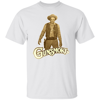 Gunsmoke James Arnes Anime Cowboy T-Shirt - CDCraft