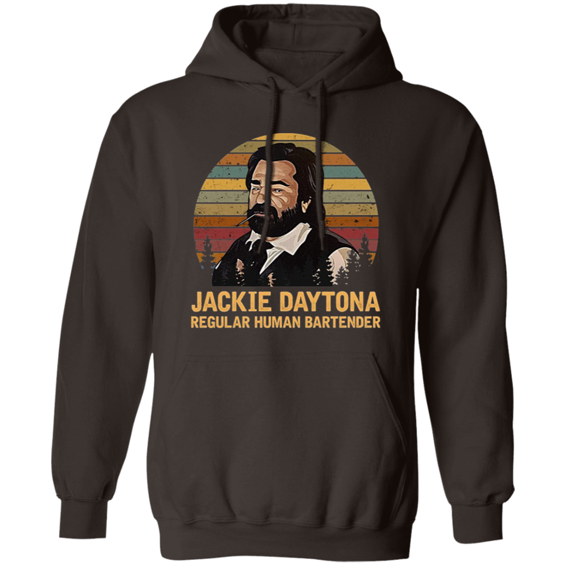 Jackie Daytona Regular Human Bartender Vintage T-Shirt - HOODIE