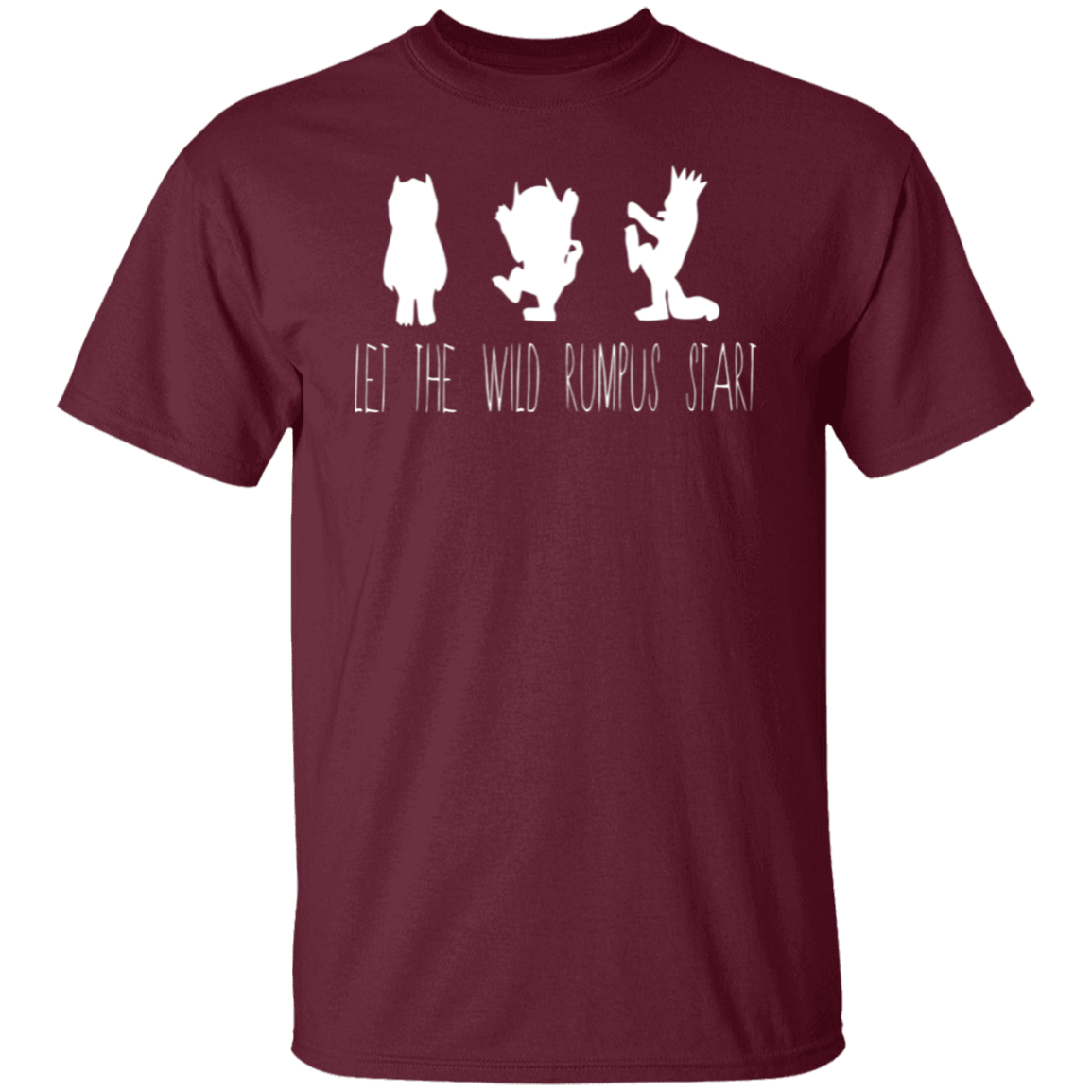 Let The Wild Rumpus Start Teacher T-Shirt - lapicta