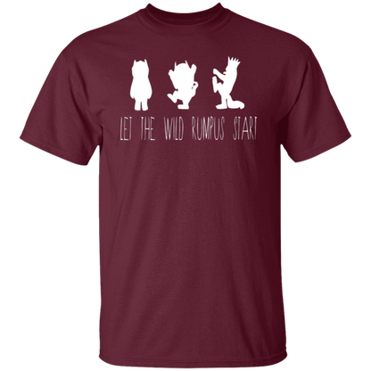 Let The Wild Rumpus Start Teacher T-Shirt - lapicta