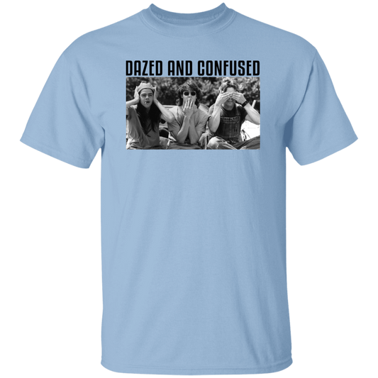 G500 5.3 oz. T-Shirt Black And White Dazed And Confused Unisex Vintage T-Shirt