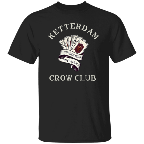 Ketterdam Crow Club Funny Literature Teacher Vintage T-Shirt