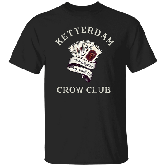 Ketterdam Crow Club Funny Literature Teacher Vintage T-Shirt