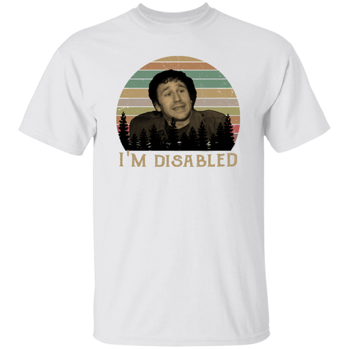 G500 5.3 oz. T-Shirt Camiseta Vintage I'm Disabled Vintage T-Shirt