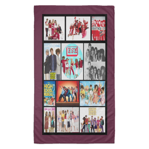 High School Musical Fleece Blanket, Premium Sherpa Blanket, Musical Film Blanket, High School Musical Movie Blanket, TV Movie BlanketS6BATL Towel - 35x60