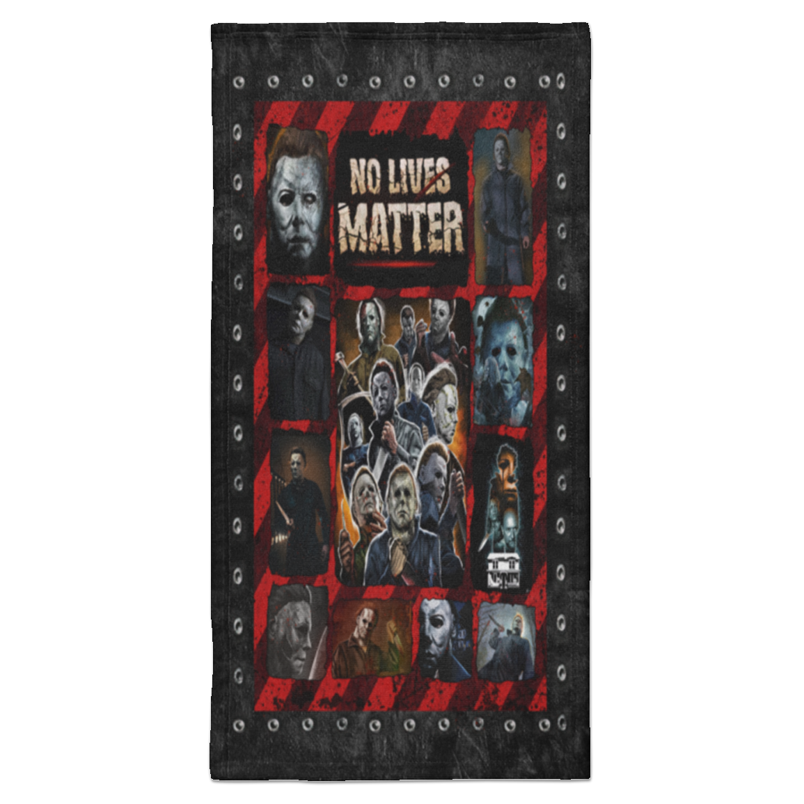 All Season Michael Myers Fleece Blanket, Premium Sherpa Blanket, Michael Myers Blanket, Horror Movie Blanket, Halloween Blanket	S6HATL Towel - 15x30