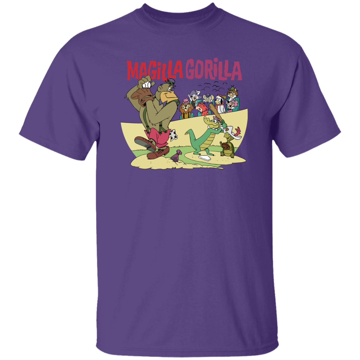 G500 5.3 oz. T-Shirt Tribute To Magilla Gorilla Cartoon Show From The 1960s T-Shirt