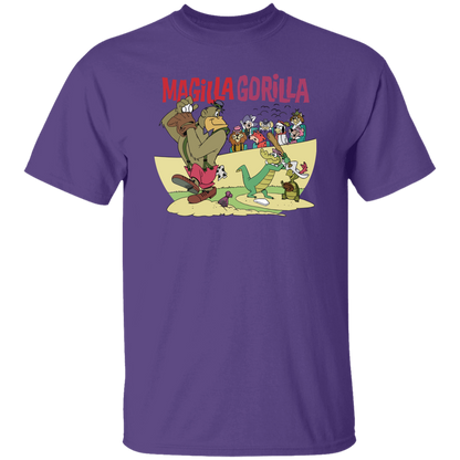 G500 5.3 oz. T-Shirt Tribute To Magilla Gorilla Cartoon Show From The 1960s T-Shirt