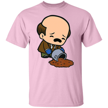 Kevin Spilling Chili Shirt Kevin Malone Chili Office Funny TV Series  T-Shirt - leleart