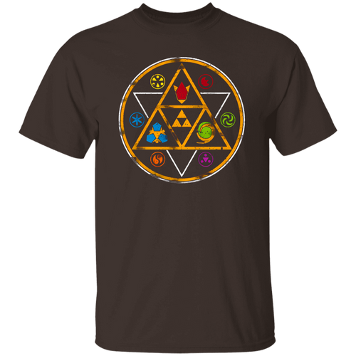 Symbols Of Time Legend Of Zelda Vintage T-Shirt, Legend Of Zelda Shirt, Video Game Shirt, Adventure Game Shirt, Gift Tee For You And Family	G500 5.3 oz. T-Shirt